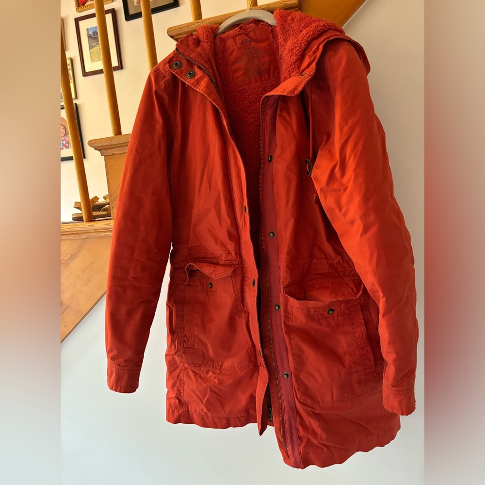 LL Bean Mid-Weight Coat